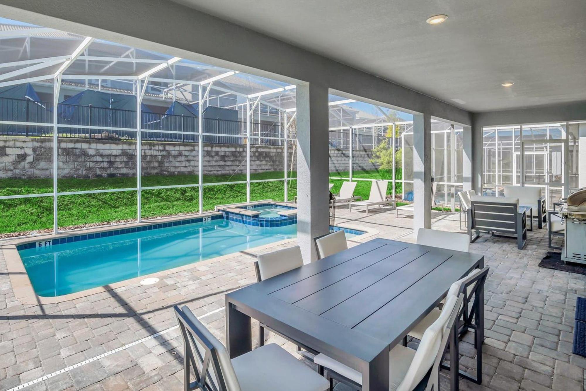 8Br Luxury - Sleeps 22 - Near Disney With Pool & Hot Tub! Davenport Exterior photo